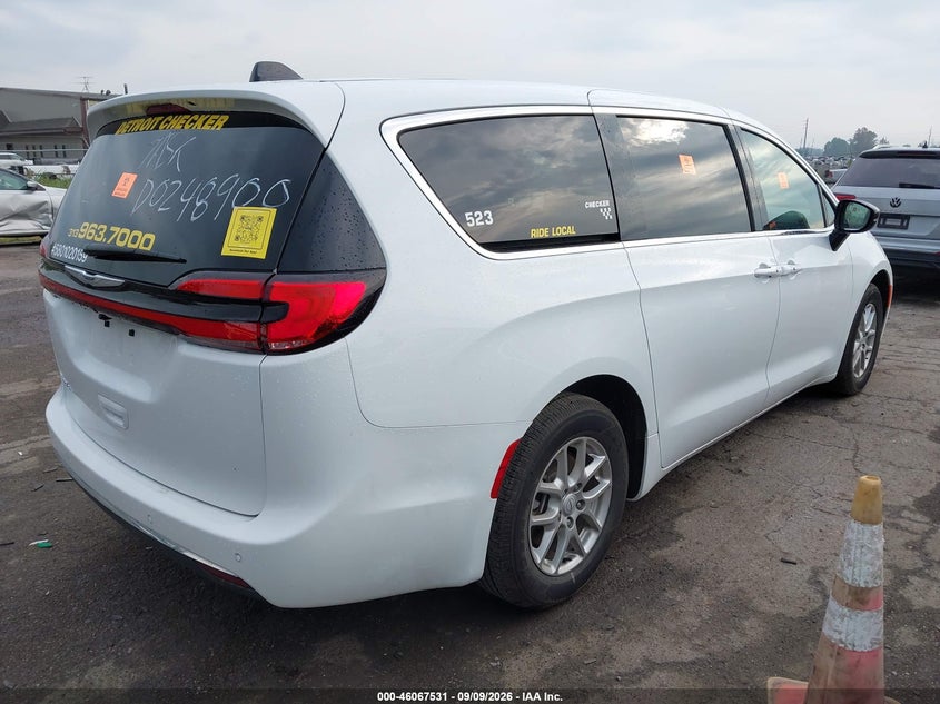 Vin: 2c4rc1bg1tr230445, lot: 46567058, chrysler pacifica select 20264