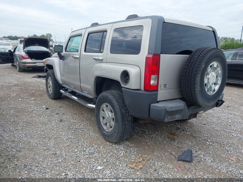 HUMMER H3 SUV 2008 VIN 5GTEN13E388155636