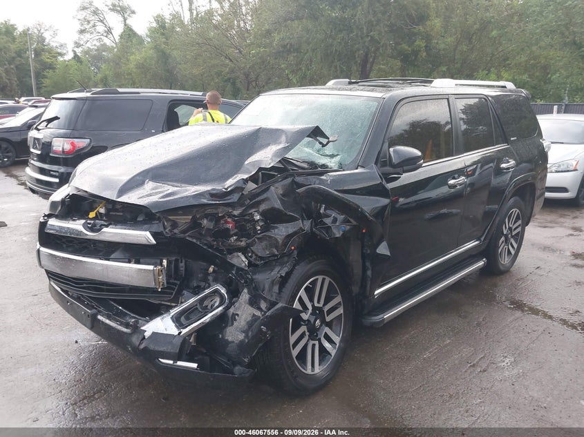 Vin: jtebu5jr3g5390835, lot: 46567083, toyota 4runner limited 20162