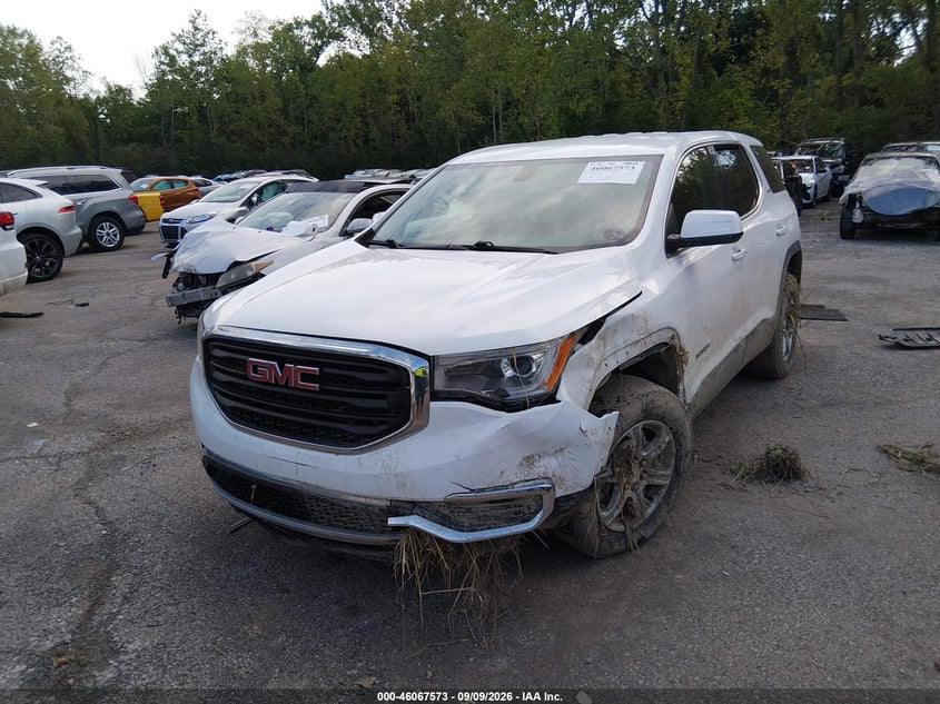 Vin: 1gkknkla8hz321368, lot: 46567100, gmc acadia sle-1 20172