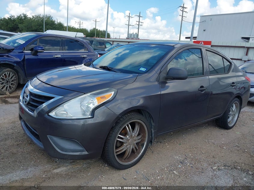 Vin: 3n1cn7apxfl804789, lot: 46567106, nissan versa 1.6 s+ 20152