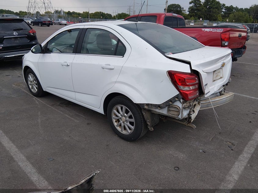 Vin: 1g1jd5sh2h4126494, lot: 46567132, chevrolet sonic lt auto 20173