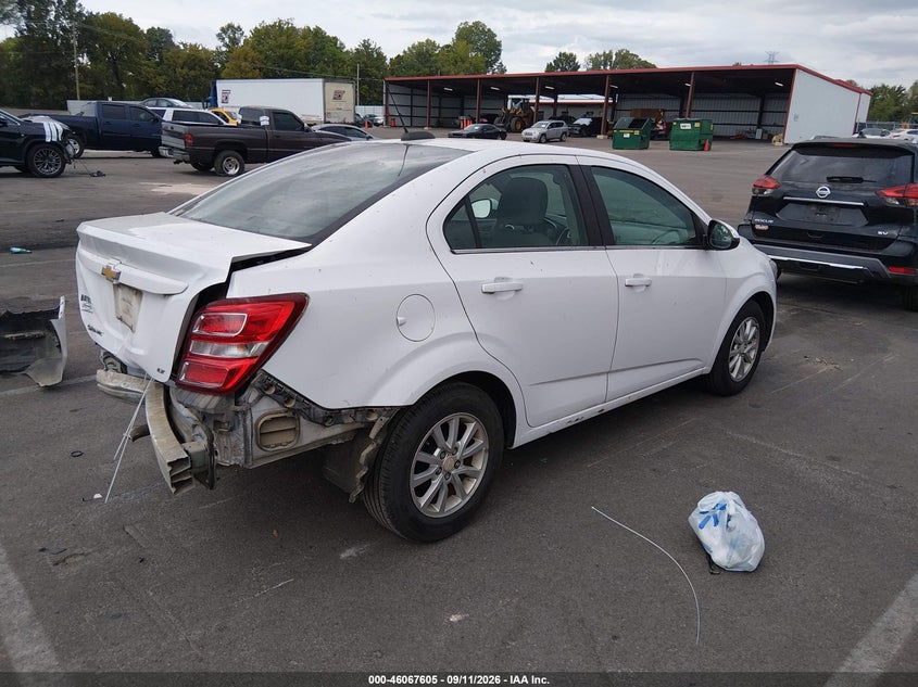Vin: 1g1jd5sh2h4126494, lot: 46567132, chevrolet sonic lt auto 20174