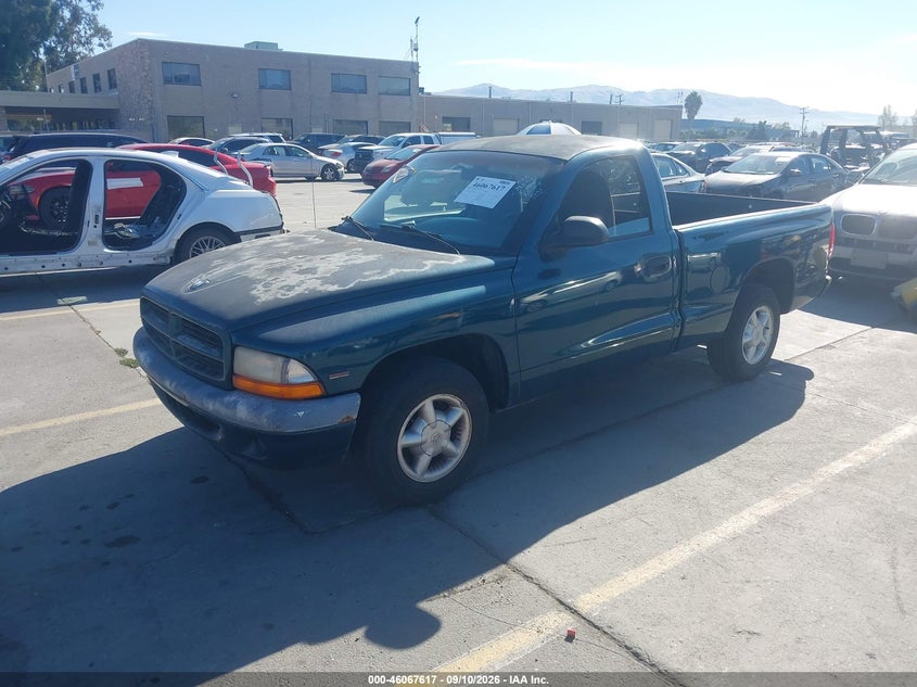 1997 Dodge Dakota, Угон, IAAI, VIN 1B7FL26P9VS312850 — фото 2
