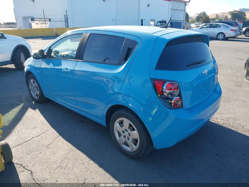 2014 CHEVROLET SONIC auction photo 3