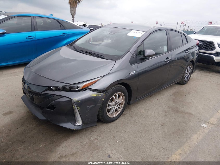 Vin: jtdkamfp1n3198093, lot: 46567239, toyota prius prime le 20222