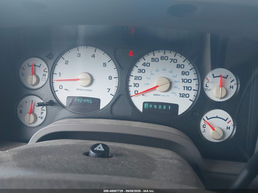 2004 DODGE RAM TRUCK 4.7L V-8 235HP