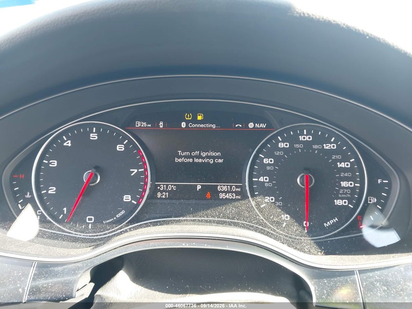 AUDI A6 2014 VIN WAUFGAFC6EN156225