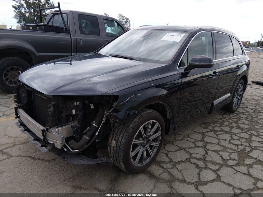 Vin: wa1lhaf73hd046761, lot: 46567300, audi q7 2.0t premium 20172