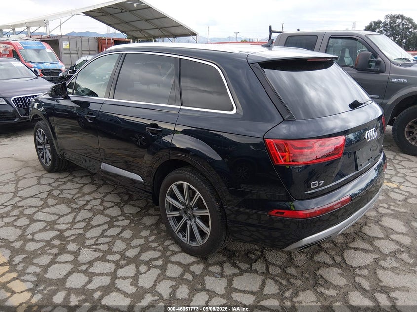 Vin: wa1lhaf73hd046761, lot: 46567300, audi q7 2.0t premium 20173