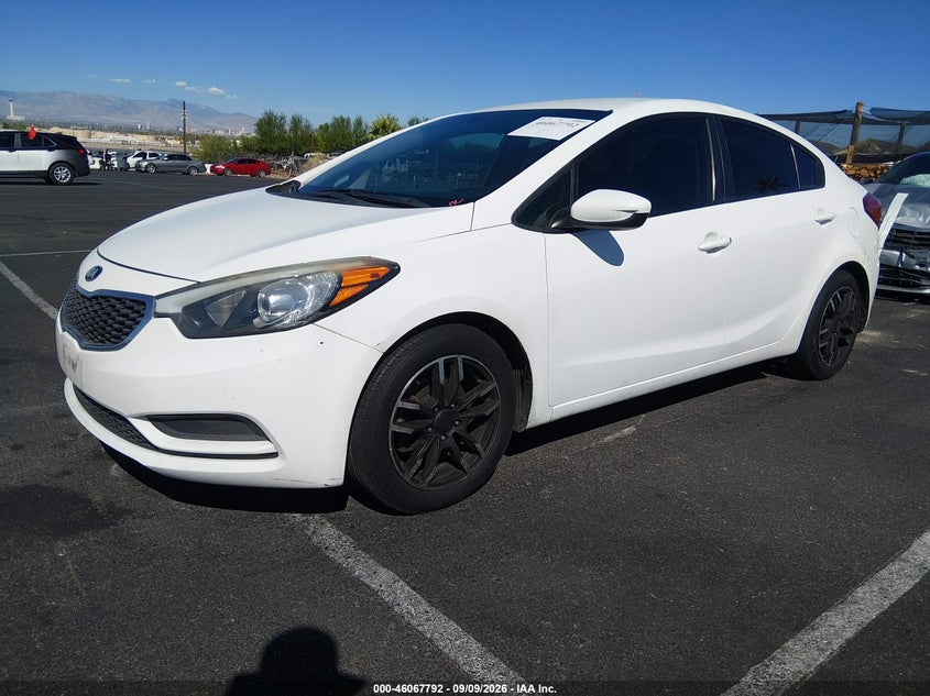 Vin: knafk4a60g5559962, lot: 46567319, kia forte lx 20162