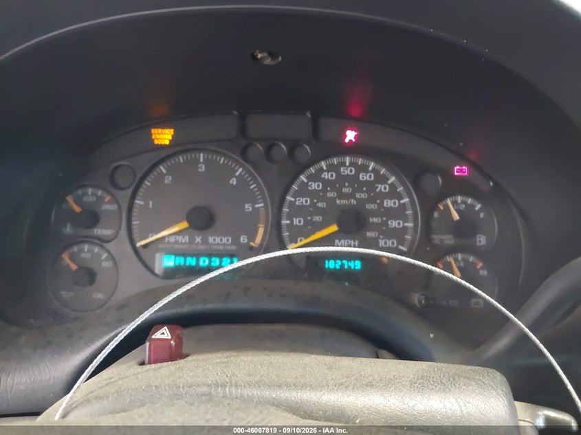 1998 CHEVROLET BLAZER auction photo 7