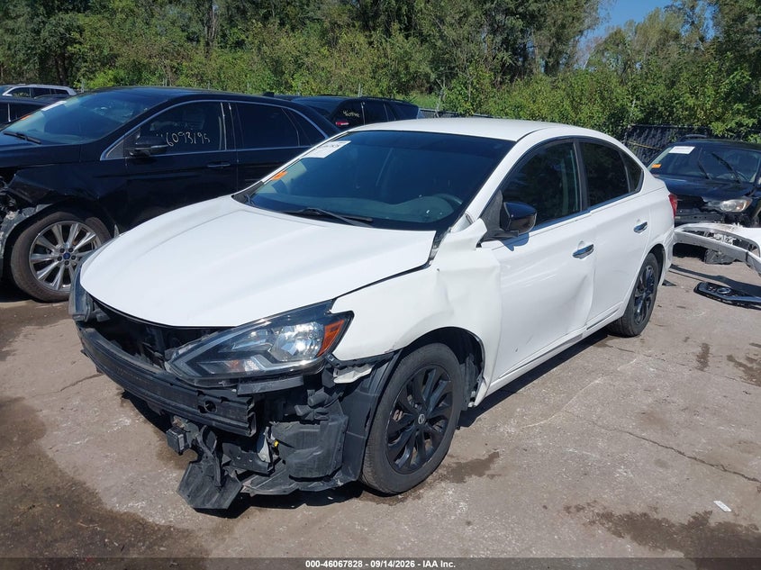 Vin: 3n1ab7ap1jy342067, lot: 46567355, nissan sentra s 20182