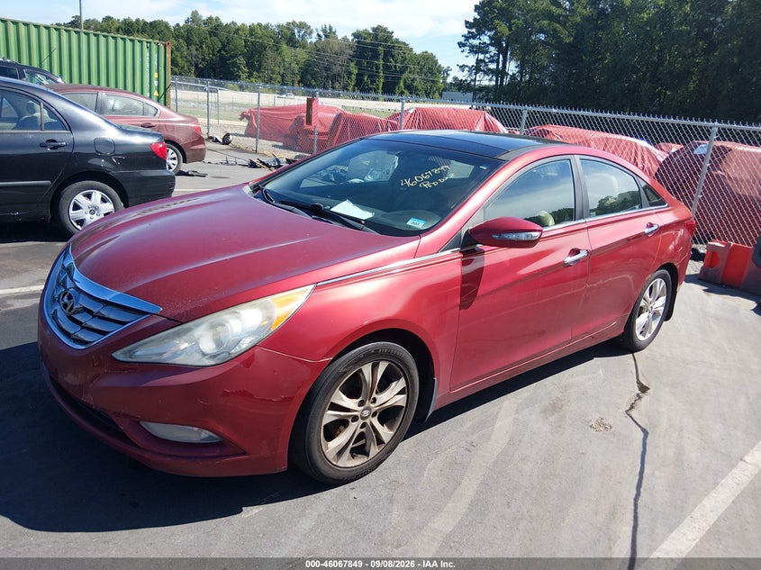 Vin: 5npec4ac3dh655145, lot: 46567376, hyundai sonata limited 20132