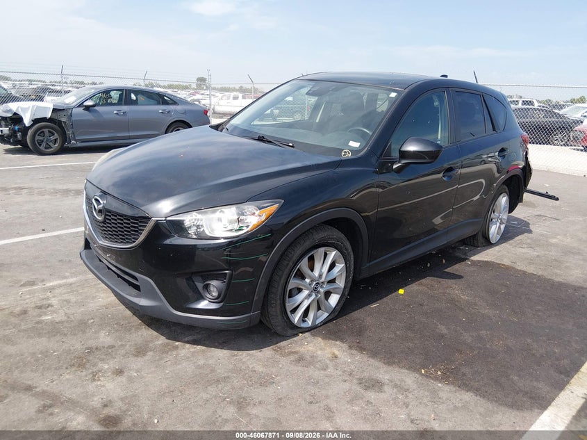 Vin: jm3ke4dy4e0374773, lot: 46567398, mazda cx-5 grand touring 20142