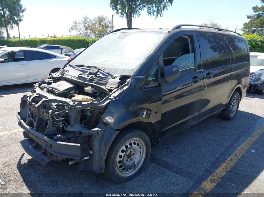 Vin: wd4pg2ee9g3125944, lot: 46567399, mercedes-benz metris 20162