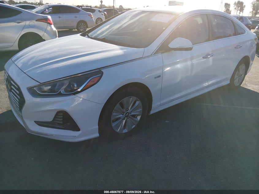 Vin: kmhe24l36ja078609, lot: 46567404, hyundai sonata hybrid se 20182