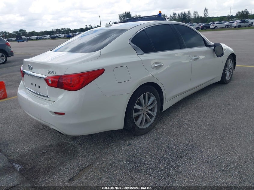 Vin: jn1bv7ap3fm349690, lot: 46567417, infiniti q50 20154