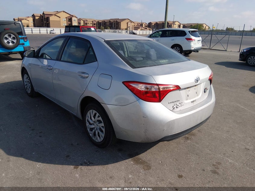 Vin: 5yfburhe2jp790913, lot: 46567419, toyota corolla le 20183