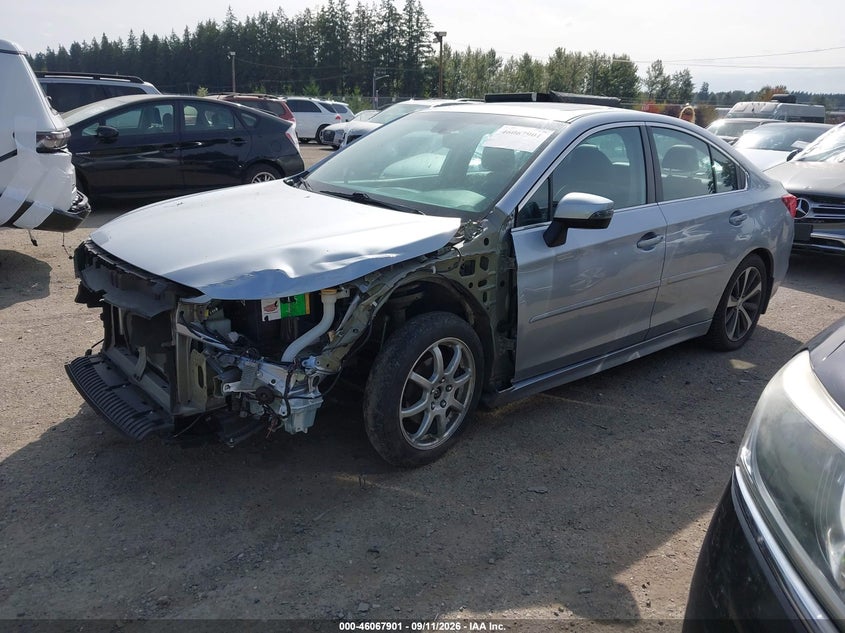 Vin: 4s3bnan60g3008783, lot: 46567428, subaru legacy 2.5i limited 20162