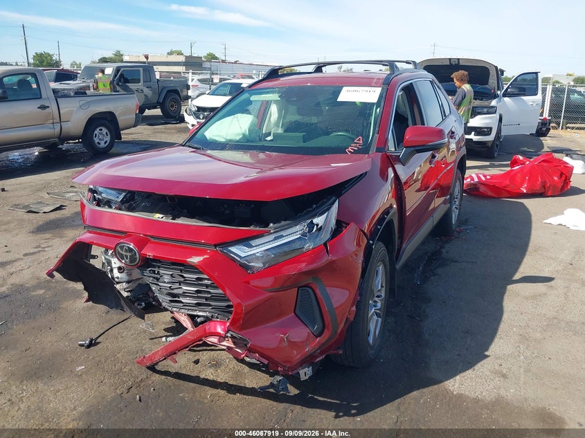 Vin: jtmrwrfv2sd277371, lot: 46567446, toyota rav4 hybrid xle 20252