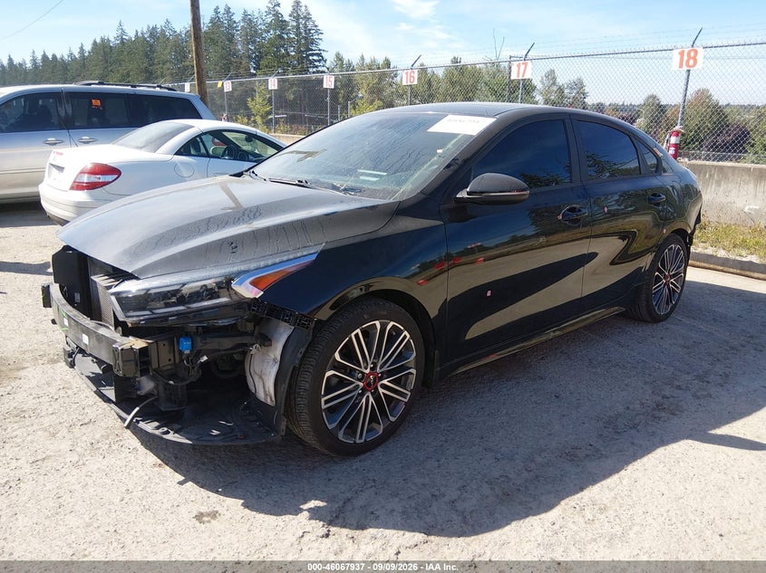 Vin: 3kpf44ac8pe640117, lot: 46567464, kia forte gt 20232