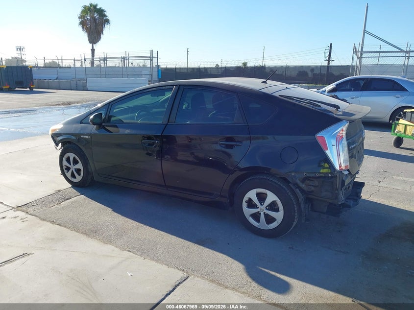 TOYOTA PRIUS 2012 VIN JTDKN3DUXC1523226