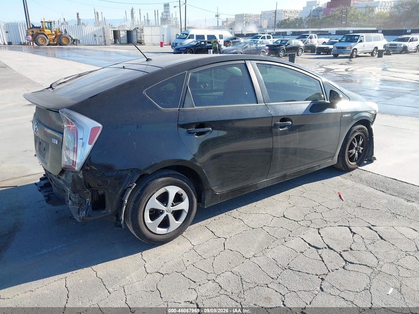 TOYOTA PRIUS 2012 VIN JTDKN3DUXC1523226