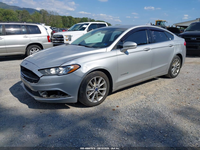 Vin: 3fa6p0luxhr287112, lot: 46567505, ford fusion hybrid se 20172