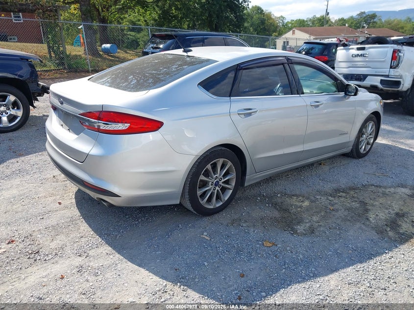 Vin: 3fa6p0luxhr287112, lot: 46567505, ford fusion hybrid se 20174