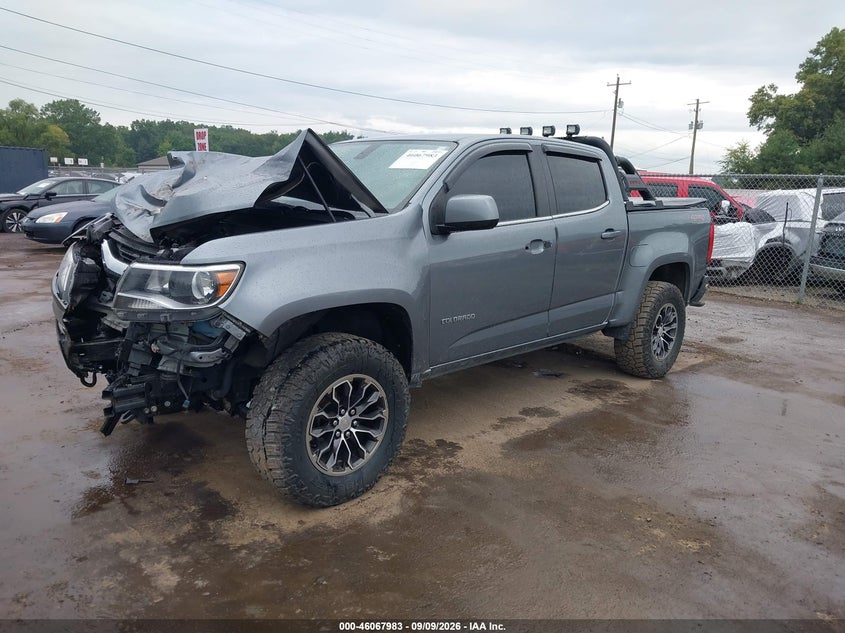 Vin: 1gcgtcen3k1327047, lot: 46567510, chevrolet colorado lt 20192