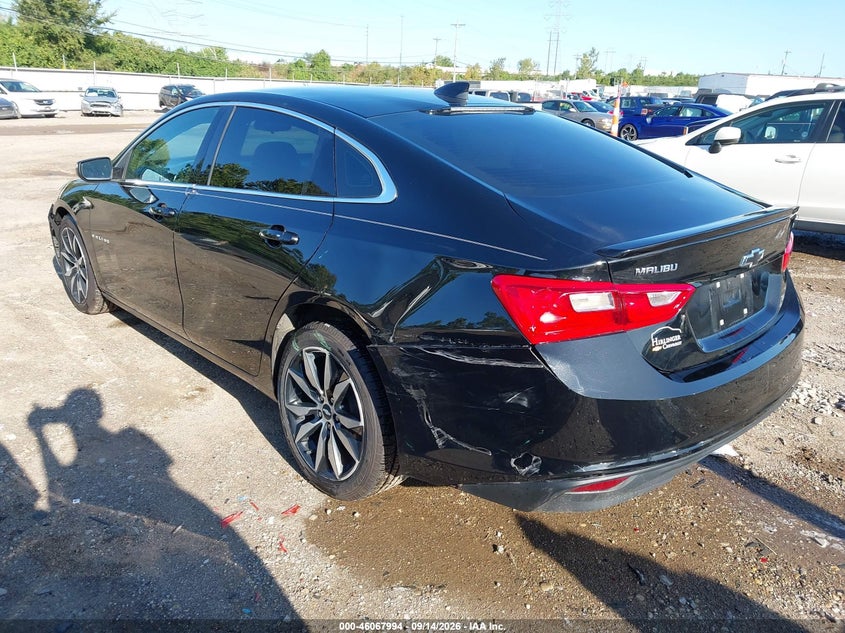 Vin: 1g1zd5st9jf283280, lot: 46567521, chevrolet malibu lt 20183