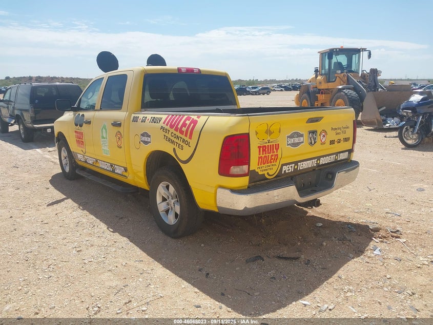 Vin: 1c6rr7kt0es168785, lot: 46567550, ram 1500 tradesman 20143