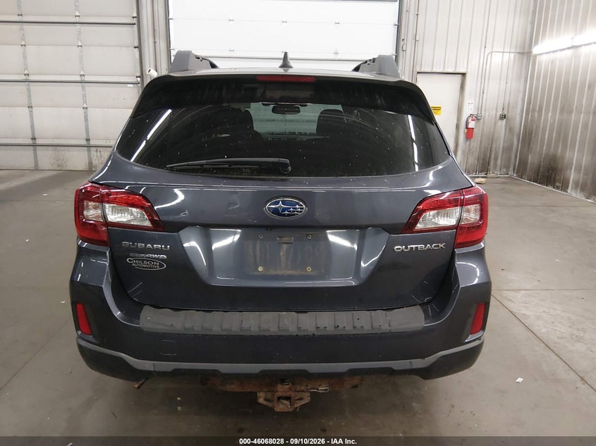 2016 SUBARU OUTBACK 2.5I PREMIUM · Фото 17