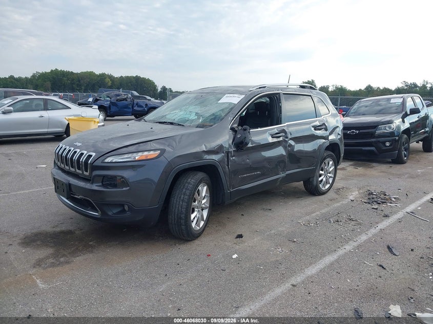 Vin: 1c4pjmdb6gw242278, lot: 46567557, jeep cherokee limited 20162