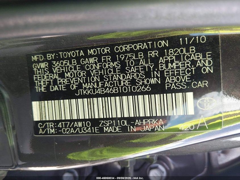 2011 SCION XD RELEASE SERIES 3.0 · Фото 9