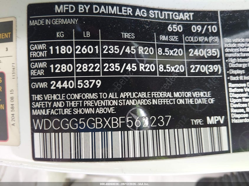 Фото 9 - MERCEDES-BENZ GLK 350