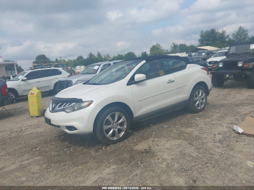 Vin: jn8az1fy3ew302744, lot: 46567579, nissan murano crosscabriolet 20142