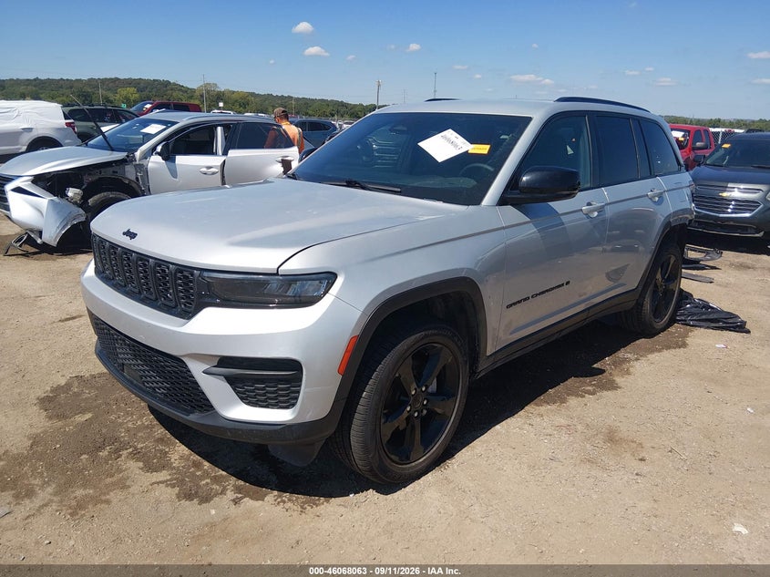 Vin: 1c4rjhag5r8935656, lot: 46567590, jeep grand cherokee altitude 4x4 20242
