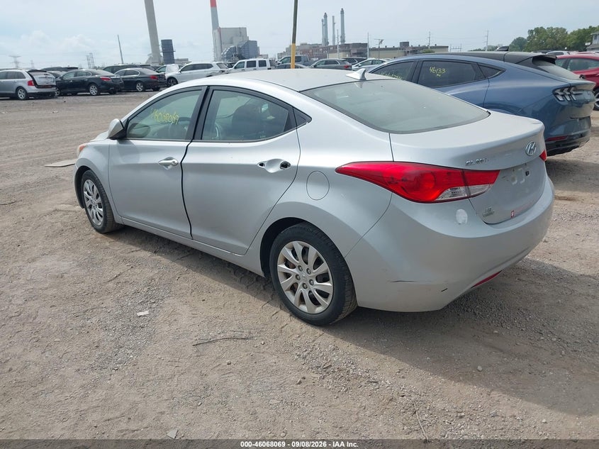 Vin: 5npdh4ae0bh010559, lot: 46567596, hyundai elantra gls 20113