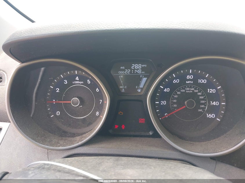2011 HYUNDAI ELANTRA auction photo 7