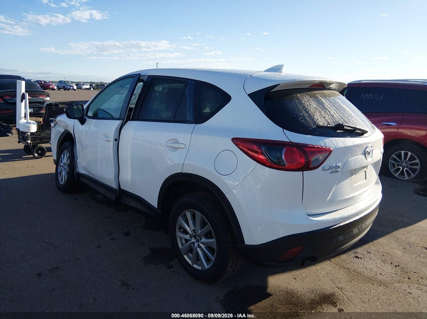 Vin: jm3ke4cy8g0715483, lot: 46567617, mazda cx-5 touring 20163