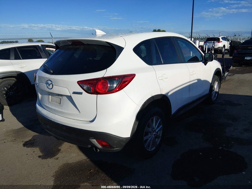 Vin: jm3ke4cy8g0715483, lot: 46567617, mazda cx-5 touring 20164