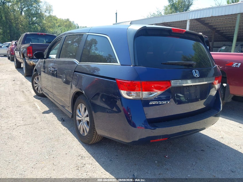 2015 HONDA ODYSSEY auction photo 3