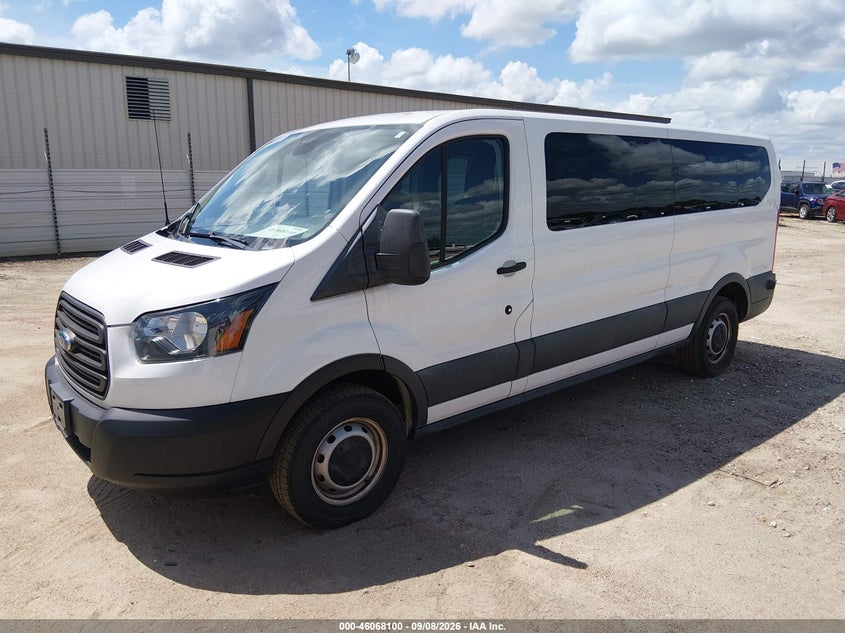 Vin: 1fbzx2zm3jkb36119, lot: 46567627, ford transit-350 xl 20182