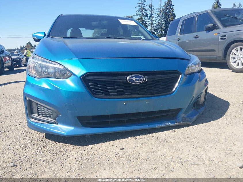 SUBARU IMPREZA 2017 VIN 4S3GKAK69H1625499
