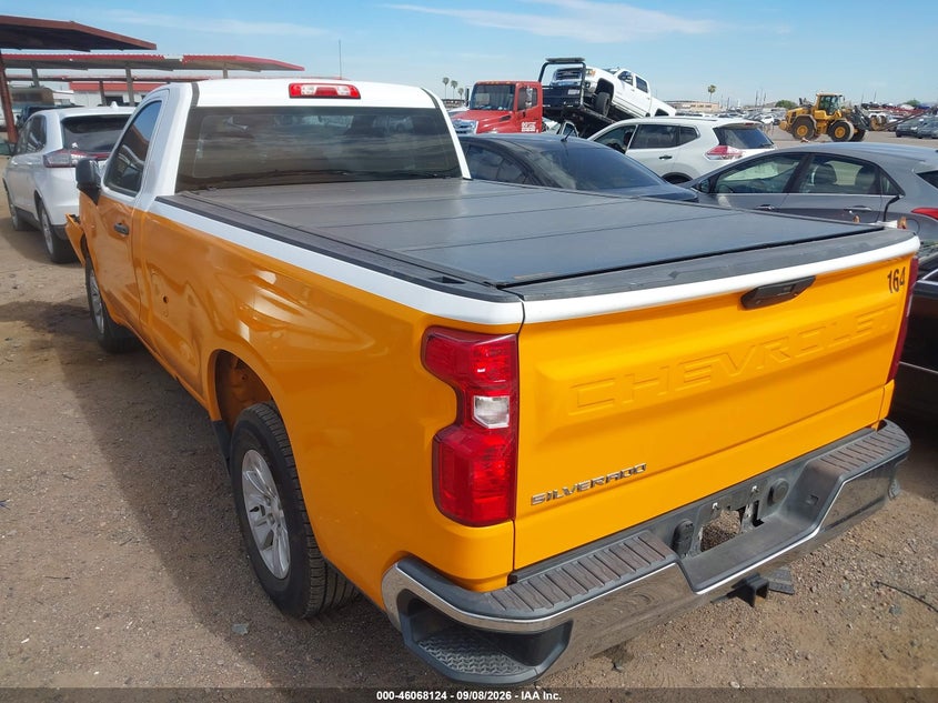 Vin: 3gcnwaef9lg315046, lot: 46567651, chevrolet silverado 1500 2wd  long bed wt 20203