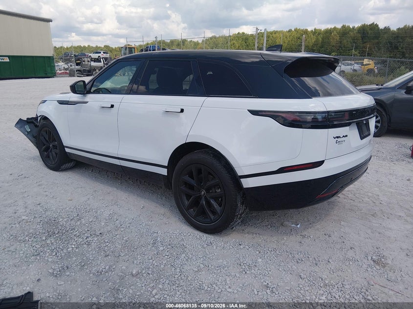 Vin: salyl2ex2ra370569, lot: 46567662, land rover range rover velar p250 dynamic se 20243