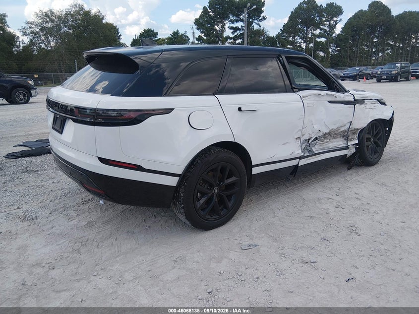 Vin: salyl2ex2ra370569, lot: 46567662, land rover range rover velar p250 dynamic se 20244