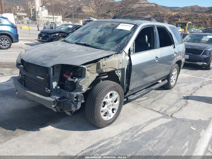 2002 Acura MDX, Front End, IAAI, VIN 2HNYD18862H520123 — photo 2